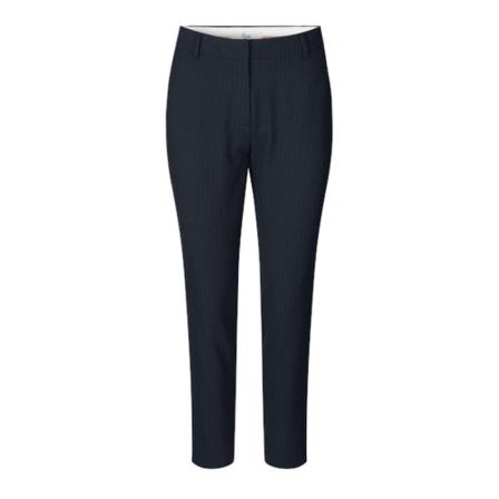 Fiveunits, Kylie Crop 553 Modset Pinstripe Blauw, Dames, Maat:W32