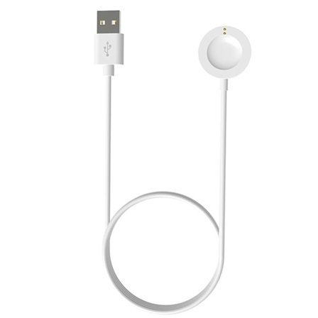 1 m magnetisk USB-opladerkabel til Fossil-ur - Hvid