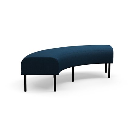 Modulsofa VARIETY, 90° Ecke, Stoff Blues CSII, petrolblau