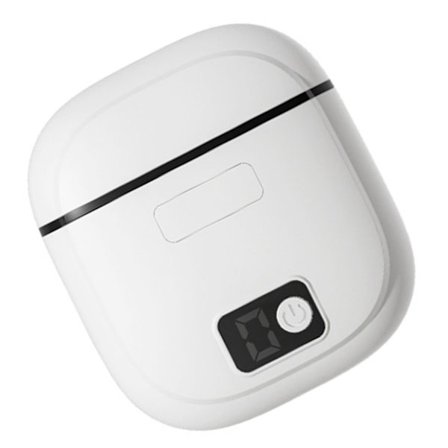 Tyst Elektrisk Nagelklippare med LED-Lampa och Uppladdningsbart Batteri