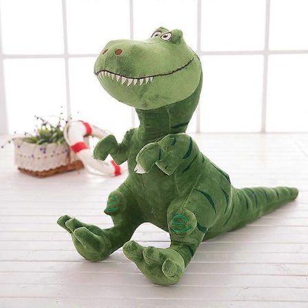 Utstoppede Dinosaur Dyr Plysj Leke 40cm Grønn T-Rex Dyr Utstoppede Plysj Super Myk Søt Pute Pute Rex Dukke Gaver til Barn Gutter Jenter