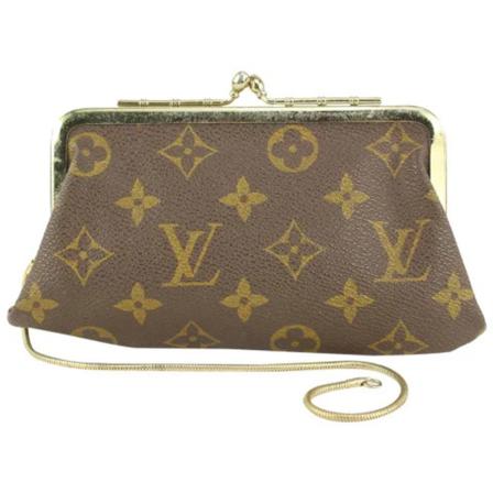 Louis Vuitton Vintage, Pre-owned Canvas louis-vuitton-bags Bruin, Dames, Maat:ONE Size