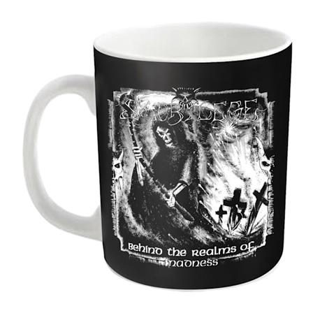 Sacrilege Behind The Realms Of Madness Mug En Storlek Svart/Vit Black/White One Size