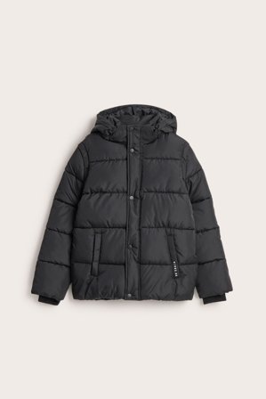 Kappahl | Kurtka puchowa z odpinanymi rękawami | Czarne