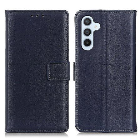 Kompatibelt deksel til Samsung Galaxy S25 FE med kortspor PU-lær Flip Stativ Telefondeksel [BR]_jar