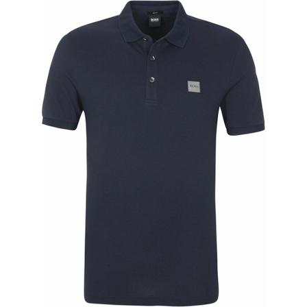 Hugo Boss, Polo Blauw, Heren, Maat:L,Katoen