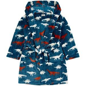 Hatley Printed Robe Blue S (2-3 Years) - Nightwear - S (2-3 years) - Blue - Junge
