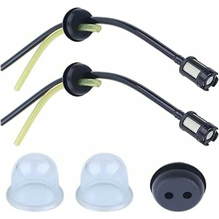 5 Dele Brændstofslange Ryddesav Reservedele Brændstoffilter til Græsslåmaskine Hækkeklipper Kanttrimmer..[pl]