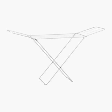 Biltema - Tørkestativ hvitt 15 m tørkeareal