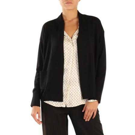 Alessia Santi, Cardigans Czarny, Kobieta, Rozmiar: M