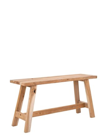 House Nordic Faya - Bench, Teak, Nature, 90X25X45 Cm - ONE SIZE