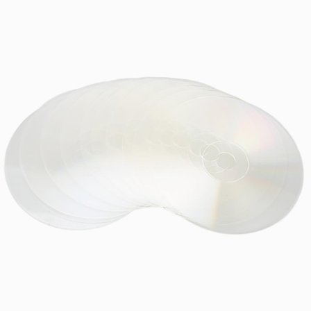 Gennemsigtige cd'er til gør-det-selv-kunsthåndværk, vægdekoration, 10 stk., æstetisk polering til værelse og festdekoration