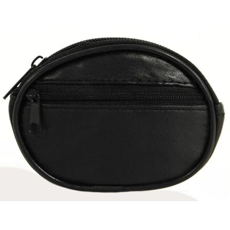 Svart Nyckelfodral I Lammnappa Läder