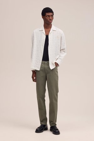 Tony Byxor Herr Grön Ekologisk Bomull