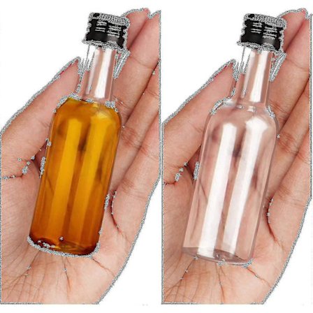 Miniflasker (24-pak) - Genanvendelige 50 ml Tomme Flasker Med -FX-