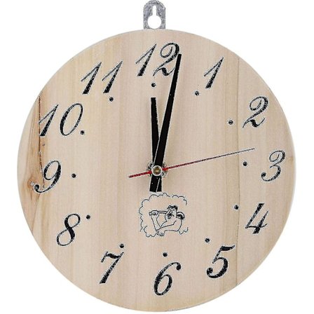 Sauna Træur, 8 Tommer Sauna Ur Dekorativ Timer Ur Til Sauna Tilbehør Sauna Rum Dekoration (FMY)