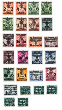 Tysk besættelse 1940 - MICHEL 14/39 - Ubrugt