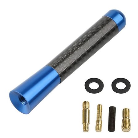 3,5 cm 8 cm Bil Karbonfiber Kort Antenne Universal Auto Tak Rød Blå Sølv Svart Antenne Sett Bil Eksteriørtilbehør 7 stk/sett - Antenner
