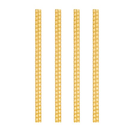 4 Stk./sæt Smykkeværktøj Spiral Base Ringjusterer Guldfarve Ringstrammer Størrelsesændringsværktøj Smykker Ringbeskytter 3/5mm