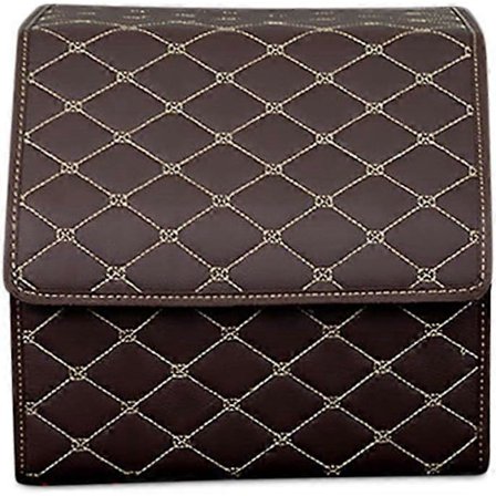 Auton tavaratilan järjestäjä, kokoontaitettava auton säilytyslaatikko, siisti säilytyslaatikko, vedenpitävä PU-auton tavaratilan järjestäjä, autoille/