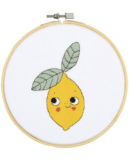 Broderikit Flexitavla Citron