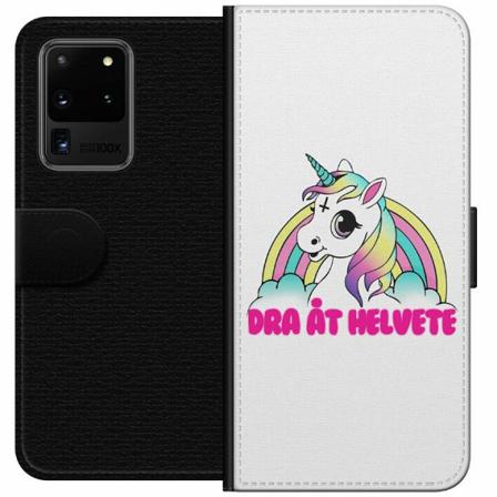 Samsung Galaxy S20 Ultra Plånboksfodral Unicorn - Dra Åt @!#