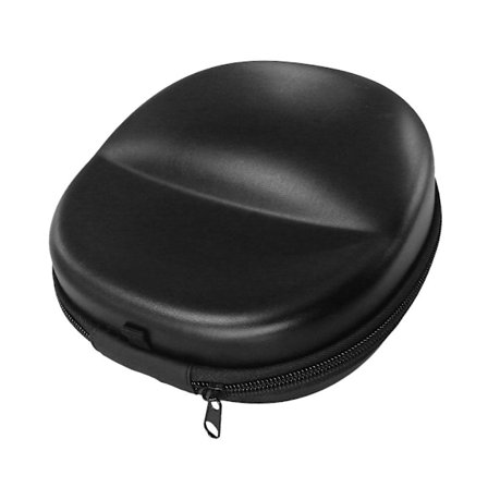 Suuri kuulokemikrofoni kuulokkeiden kantolaukku korvatyynyjen säilytyspussi kuulokkeet