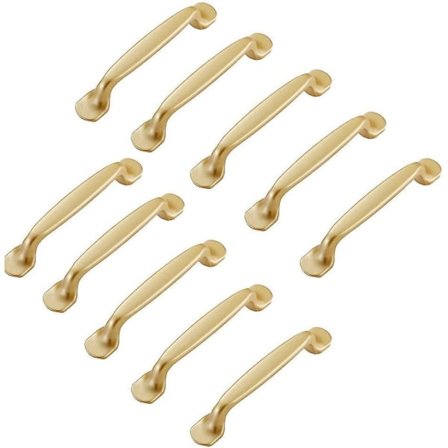 10 kpl kultaisia kaapin vetimiä 96mm huonekaluvetimiä keittiön kaapin oven kaapin vetimiä