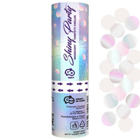Konfettikanon Shiny Party 15 cm