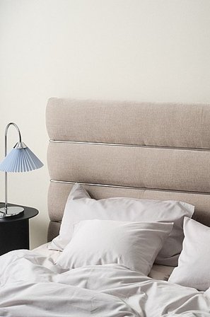 Jotex - Sängynpääty 160 Cm Beige/savunvärinen Beige/savunvärinen - KLIPPHOLMEN - Osta Sängynpäädyt Jotex