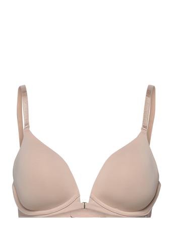 Lightly Lined Plunge Beige Calvin Klein