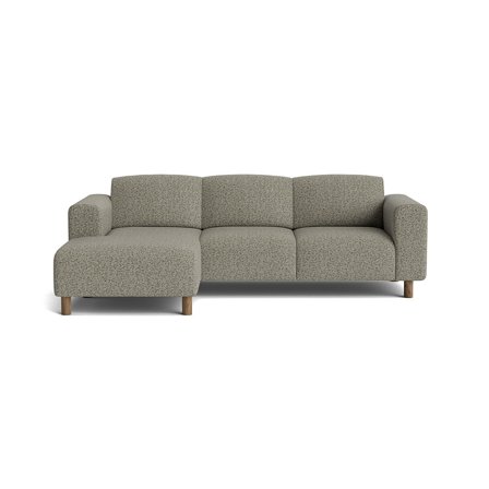 Toledo chaiselong sofa, venstrevendt - Puente Grøn - 238x152x78 - Sofa, chaiselong