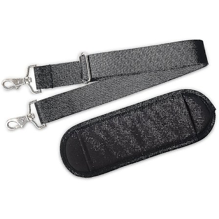 Universal Replacement Shoulder Strap With Clips,shoulder Bag Straps For Laptop Bag,briefcase,messenger Crossbody Bag, Camera, Guitar, Violin, Duffle