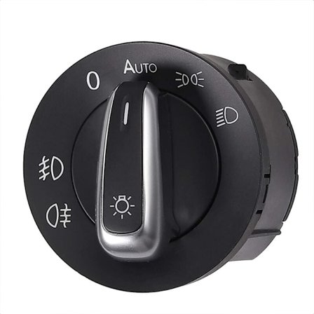 Forlygtekontakt 5ND941431B, 10-pins hovedkontakt til VW: Golf, Eos, Scirocco, Tiguan, Touran, Caddy, Passat