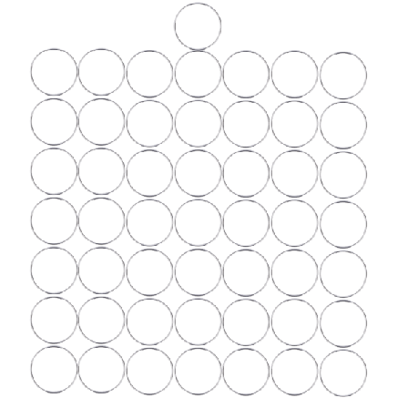 50 stk. metalringe - holdbare, udsøgte, multifunktionelle, slidstærke, falmefri metal O-ringe til tasker, tøj, perler 60x3mm