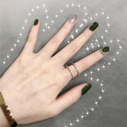 Franska Fake Nails Jul False Nail F92 F92