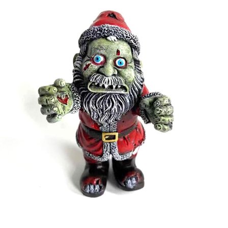 1 dverg harpiks hage ornament dverg skrekk julenissen harpiks håndverk zombie W122 one size fits all