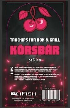 IFISH Flis för Rök & Grill, Körsbär