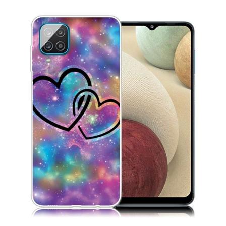Deco Samsung Galaxy A12 5G kotelot - Sydän Multicolor