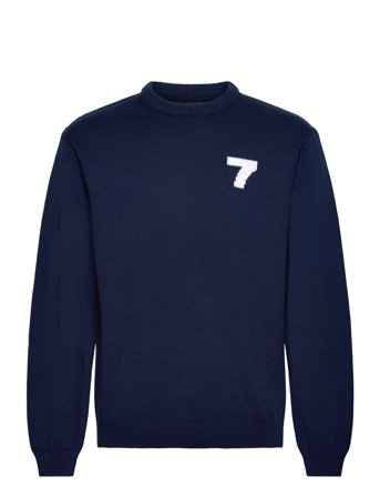 Knit Jumper Navy 7 DAYS Active