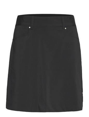 Lds Cleek Skort 50Cm Lyhyt Hame Musta Abacus
