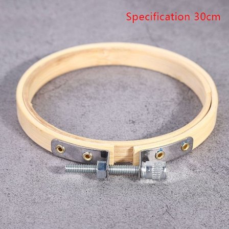 Bambus Ramme Broderi Hoop Ring DIY Broderi Maling Cross