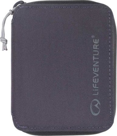 Lifeventure Rfid Bi-Fold Wallet Recycled valuable storage Blue OneSize