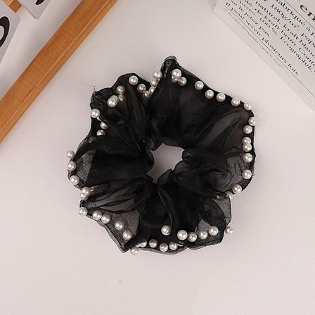 Pearl Hair Rope Intestine Hair Ring MUSTA