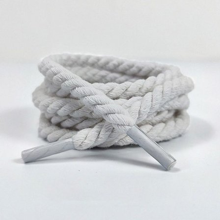 Linen Snørebånd Skotov WHITE