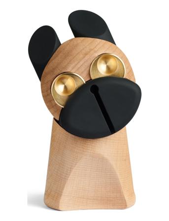 The Dog Home Decoration Decorative Accessories/details Wooden Figures Brun Aviendo