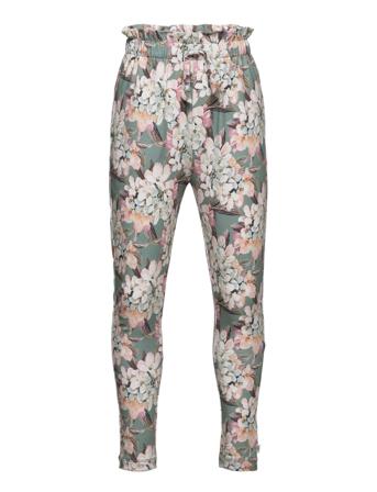 Hydrangeas Pants Leggings Multi/mønstret Müsli By Green Cotton