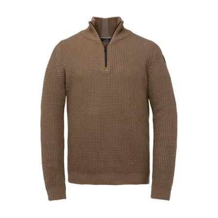 Vanguard Zip Pullover Brun, Herre, Størrelse: 2XL