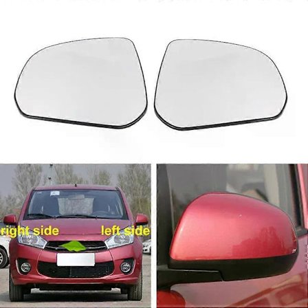 Gäller för Suzuki Alto 2009 2010 2011-2016 Ersättningsglas för bilens backspeglar Yttre dörrsidospegelglas utan värme