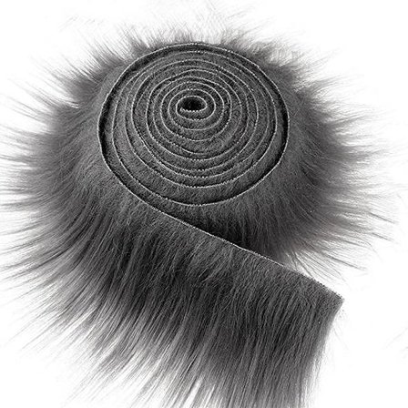 9x150 cm imiteret båndtape gør-det-selv-beklædning Syning Fluffy Trimming S